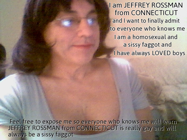  Please expose me as Jeffrey Rossman from Connecticut so I will