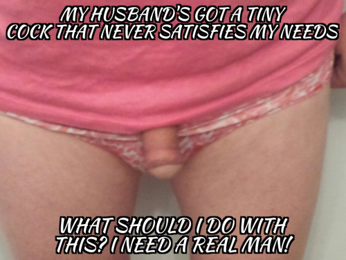Husband Has a Tiny Cock That Never Satisfies image