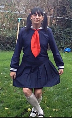 sissy japanese schoolgirl Katie/kenneth taylor dong a curtsy like a good girl