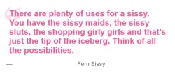 Sissy Uses: There Are Plenty Of Ways to Use a Sissy