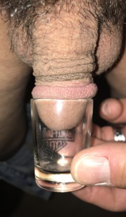 A shot of tiny cock