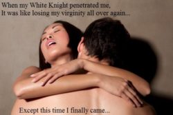 Having sex with a white guy is like losing your virginity all over again