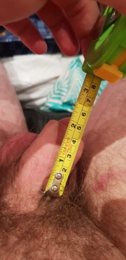 Always try to hide the measuring tape so it can’t be used like this