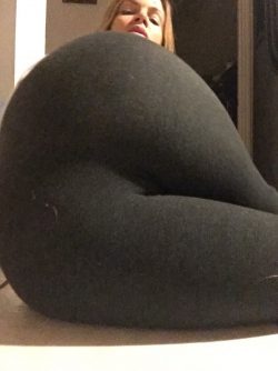 Sniff sweet ass crack through these leggings like you know you want to