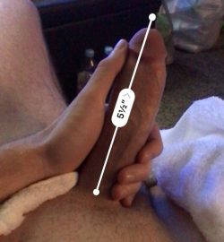 That new iPhone app is good for measuring big dicks 🙌🏼