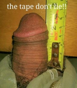 The tape measure doesn’t lie