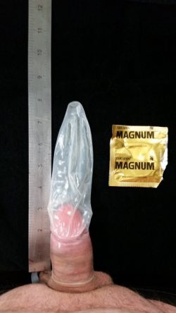 I took the Magnum Condom Challenge