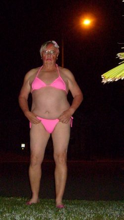 Cute pink bikini Sissy