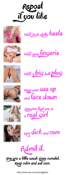 Sissy traits!