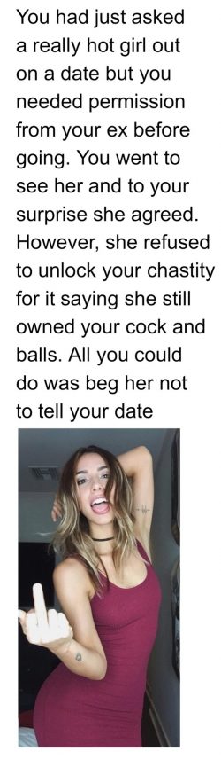 Your cock and balls are still owned