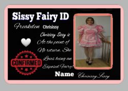 Chrisissy Sissy’s Sissy Fairy ID