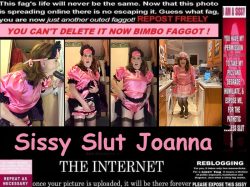 Sissy Slut Joanna Exposed