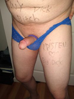 Kristen loves big dick, not your sissy clit