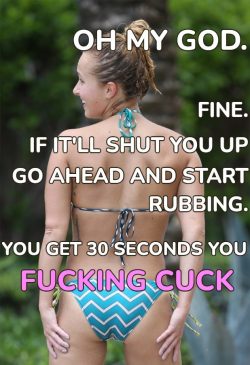 Cuck gets 30 seconds