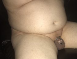 I enjoy sharing my caged micro penis with the world. Please feel free to leave humiliating comments!