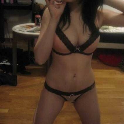 Asian wife's hot body in bra and panties - Freakden