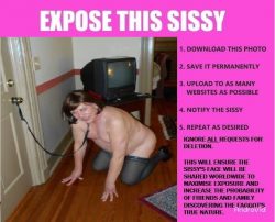 Sissy Boi Cheryl Exposed