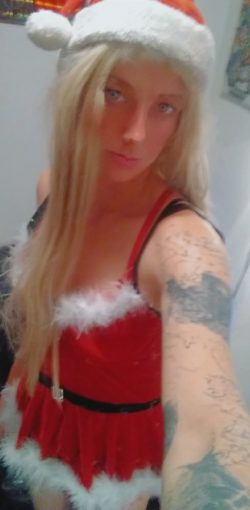 Sissy slut Aleksandria Hawryluk all ready for christmas