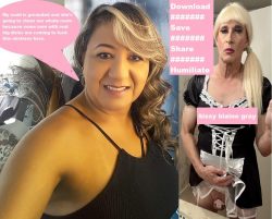 Sissy faggot maid Blaine Gray doing as Mistress instructs