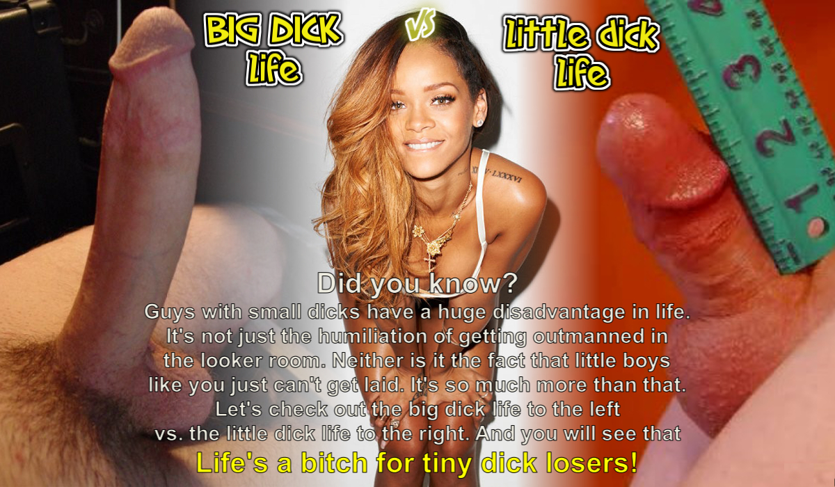 Big dick life vs little dick life. - Freakden