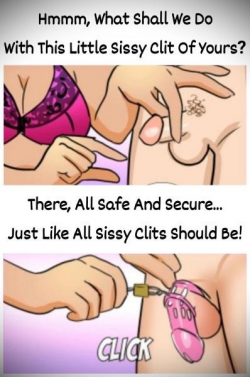 How all sissy clit dicks deserve to be treated