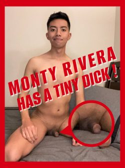22yo Monty Rivera Tiny Penis
