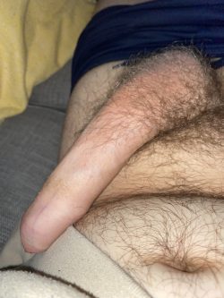 Tight foreskin cock!