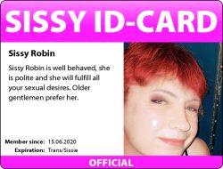 Sissy Robin – show all that i’m a willing cumslut