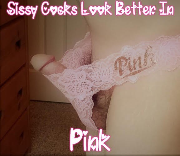 Sissy Clit Porn - Sissy clit cocks look better in pink - Freakden