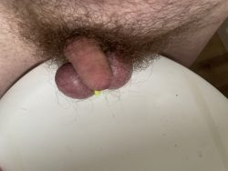 My hard tiny willy