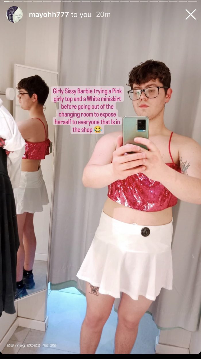 Sissy beta bitch wanting exposure