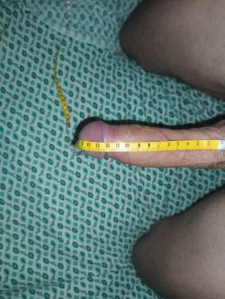 My dick measured