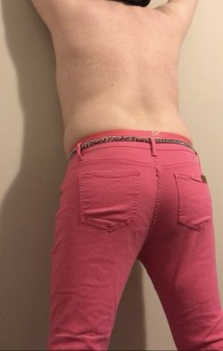 Cucky naturally assumes the position. Such a good sissy! Now let’s pull those pink pants down to ...