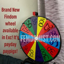 Play Spin the Findom Wheel