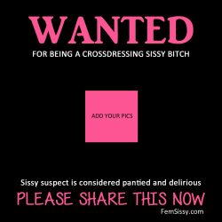 Sissy’s Most Wanted Poster Template