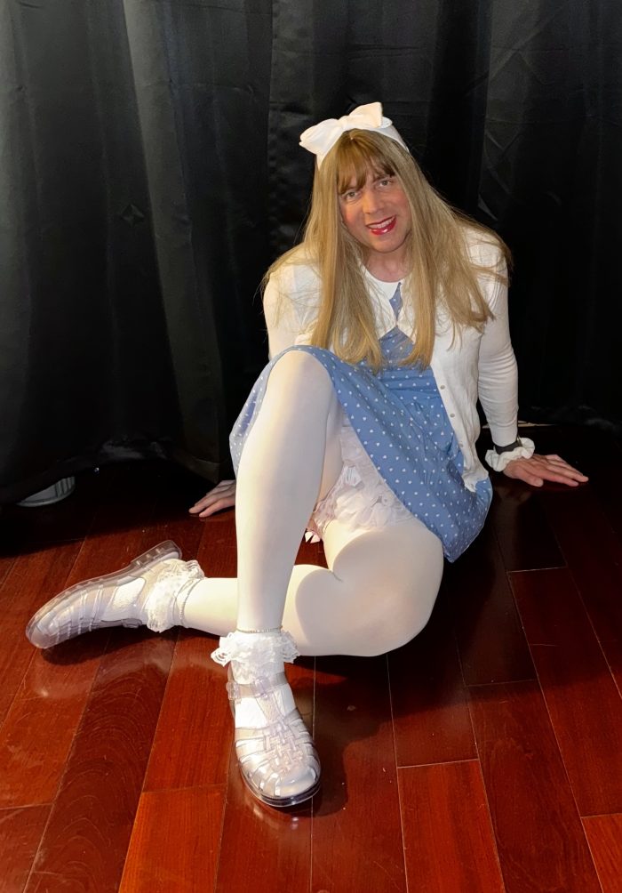Sissy Madison as a little girl photo shoot
