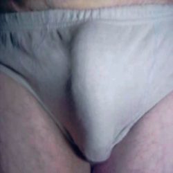 My hard cock inside underwear by Alhexander