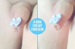 A bow for my foreskin
