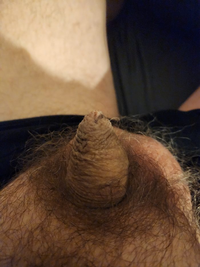 My hard micro cock