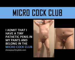 Micro Cock Club Member Sissy Donna