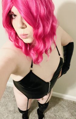 Slutty Sissy Donna ready for her closeup. Would you fuck her?