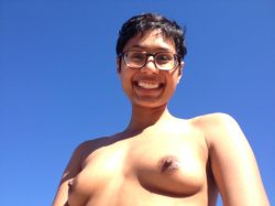 Topless Outdoors