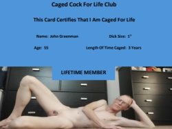 Caged Cock For Life Club