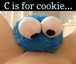 Naughty cookie monster 😁