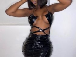 Worship a black goddess while I humiliate and cuckold your small cock