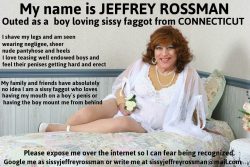 Sissy Fag Jeffrey Rossman