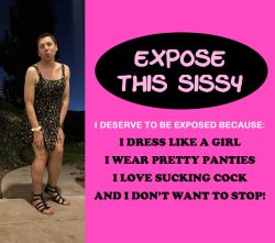 ExPoSe ThiS SisSy!