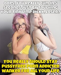 Tiny limp dick premature ejaculates like a loser