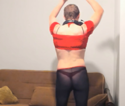 Watch Denver Shoemaker wiggle his thong booty