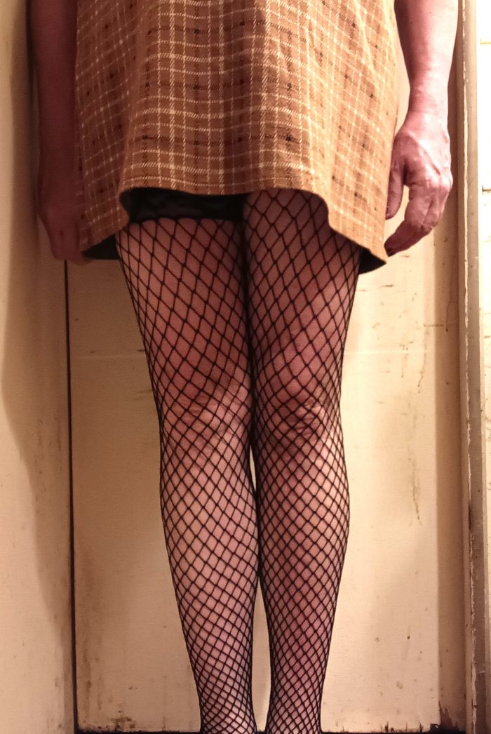 Fishnets feel so good!!